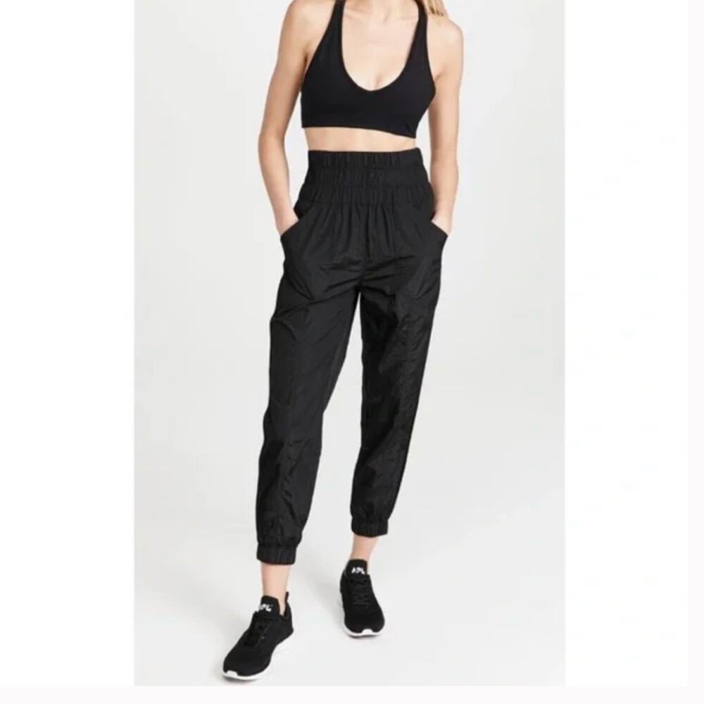 FP Movement by Free People Black Track Jogger Pants
